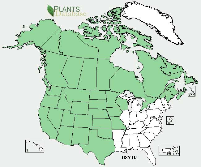 Locoweeds distribution - United States
